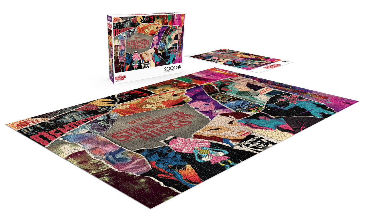 Stranger Things - Tears in Reality 2000 Piece Puzzle
