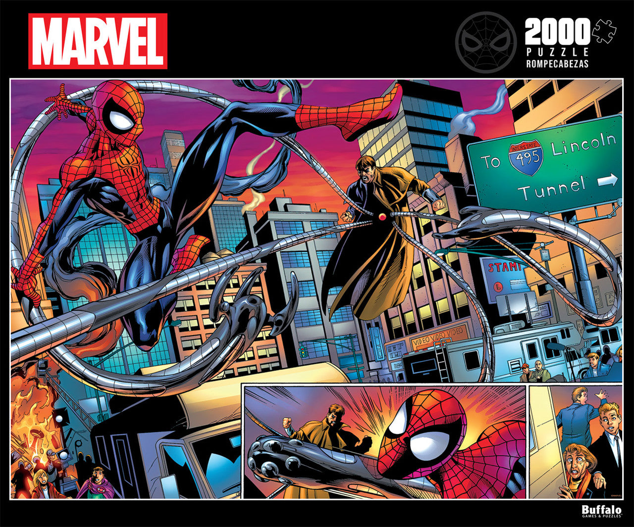 Marvel - Spider-Man vs. Doctor Octopus 2000 Piece Puzzle