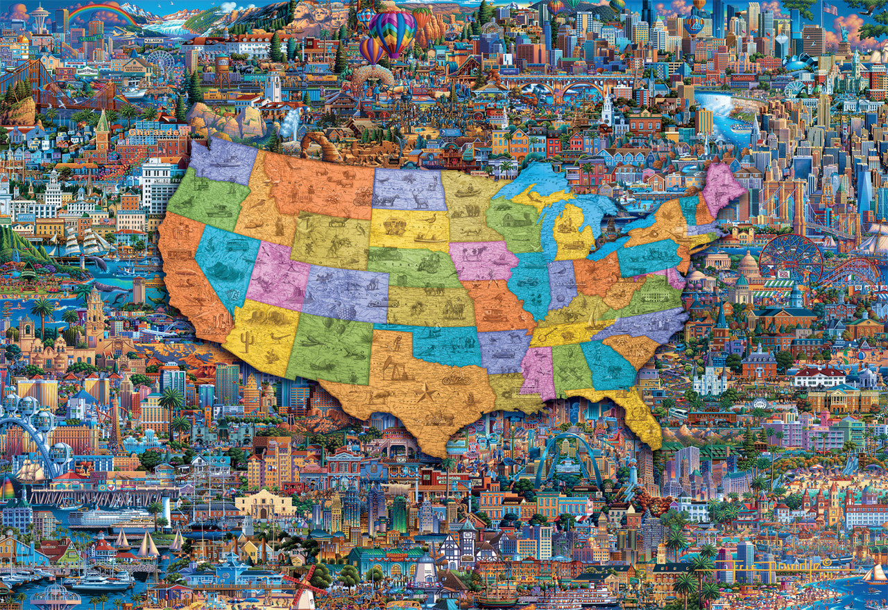 Eric Dowdle: Best of America 2000 Piece Puzzle