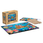 Wood Puzzle: Tiny Bubbles 250 Piece Puzzle