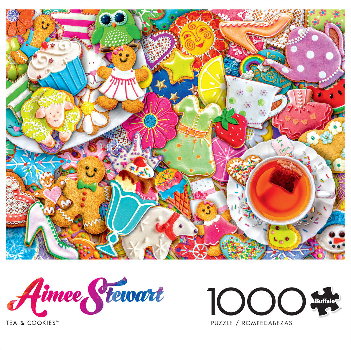 Aimee Stewart:  Tea and Cookies 1000 Piece Puzzle