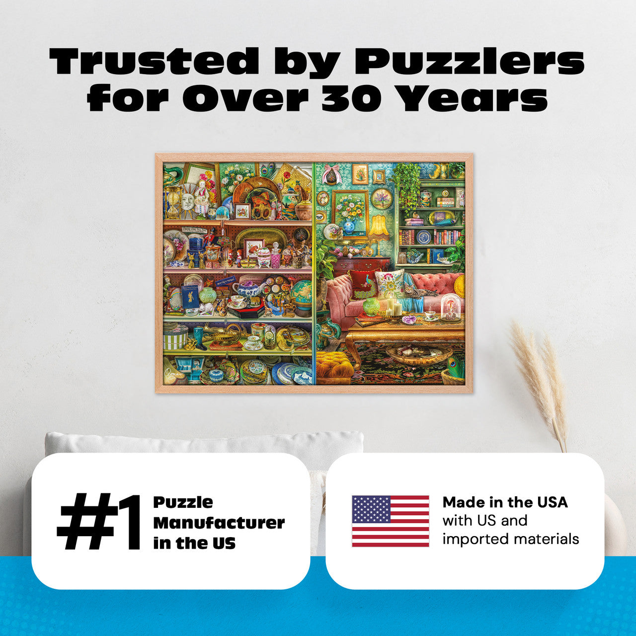 Aimee Stewart:  Thrifted VS Styled 1000 Piece Puzzle