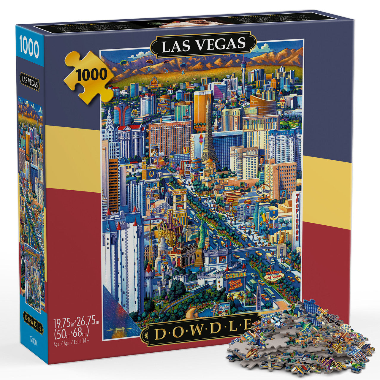Eric Dowdle: Las Vegas 1000 Piece Puzzle