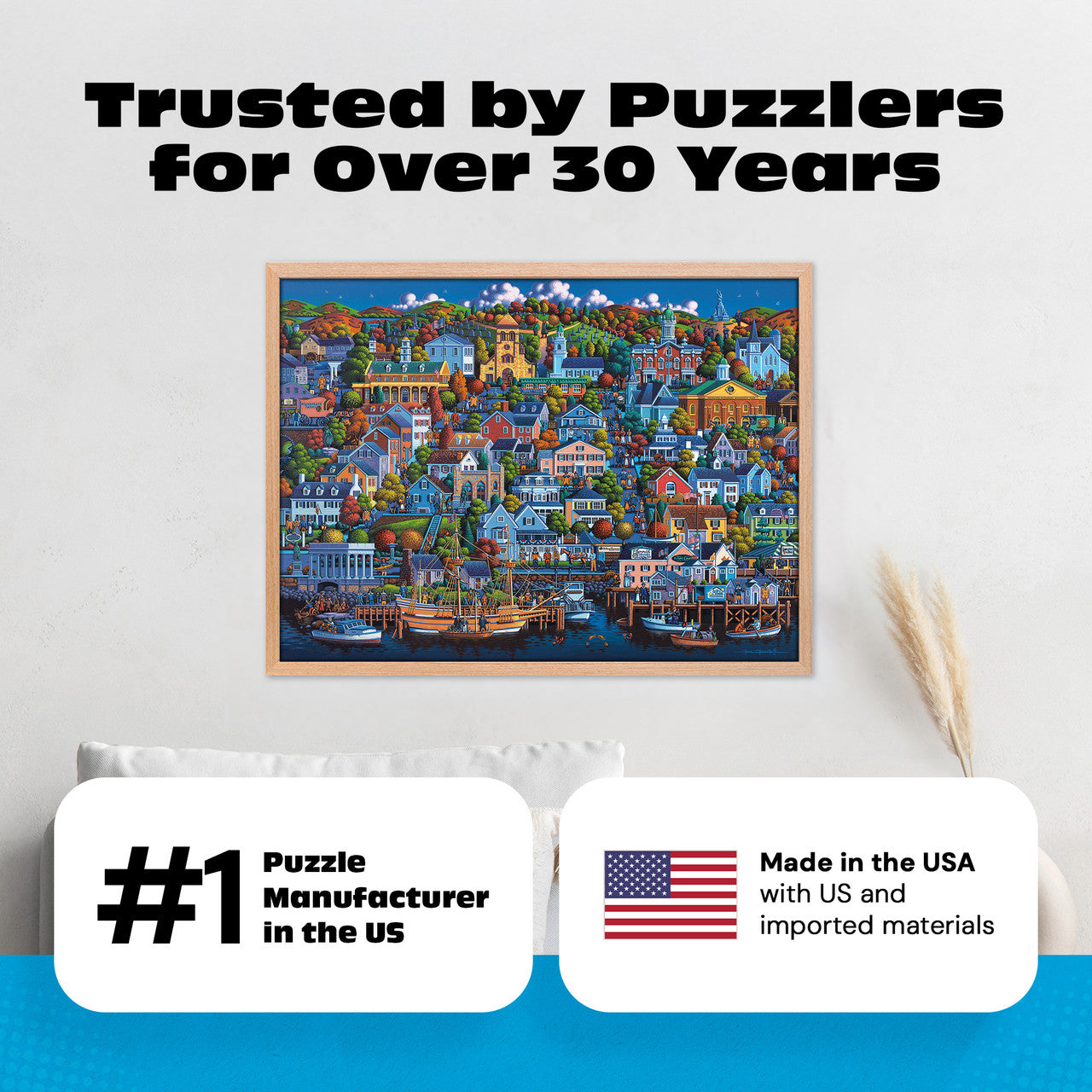Eric Dowdle: Plymouth Rock 1000 Piece Puzzle