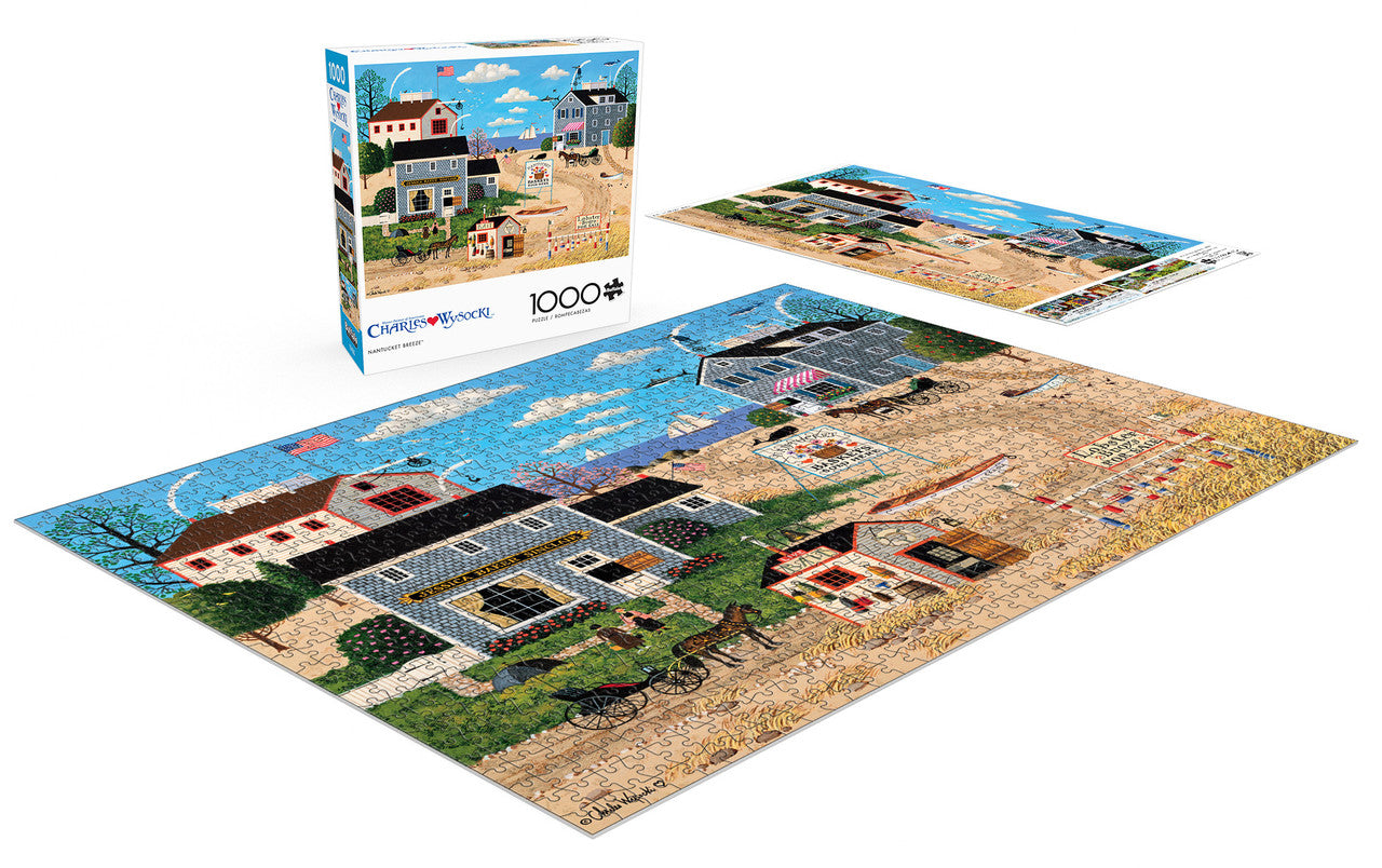 Charles Wysocki: Nantucket Breeze 1000 Piece Puzzle