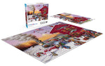 Charles Wysocki: Whistle Stop Christmas 1000 Piece Puzzle