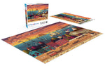 Charles Wysocki: Hoopla at the Harbor 1000 Piece Puzzle