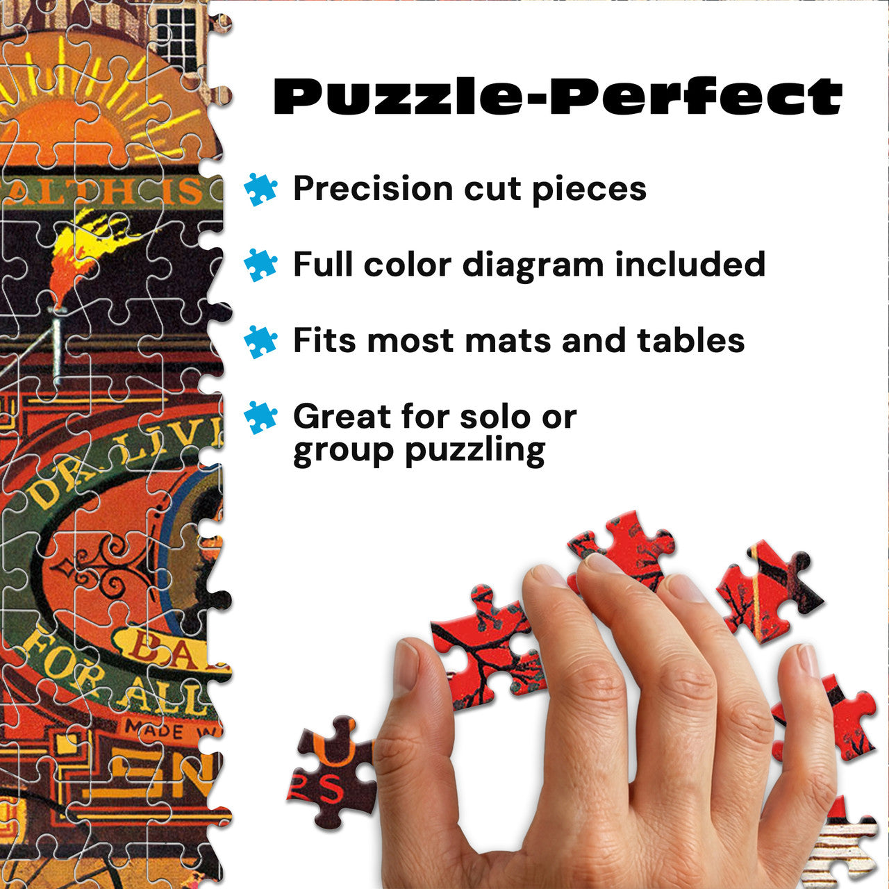 Charles Wysocki: Smooth Talker 1000 Piece Puzzle