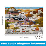 Charles Wysocki: Gifts, Antiques, Cakes 1000 Piece Puzzle