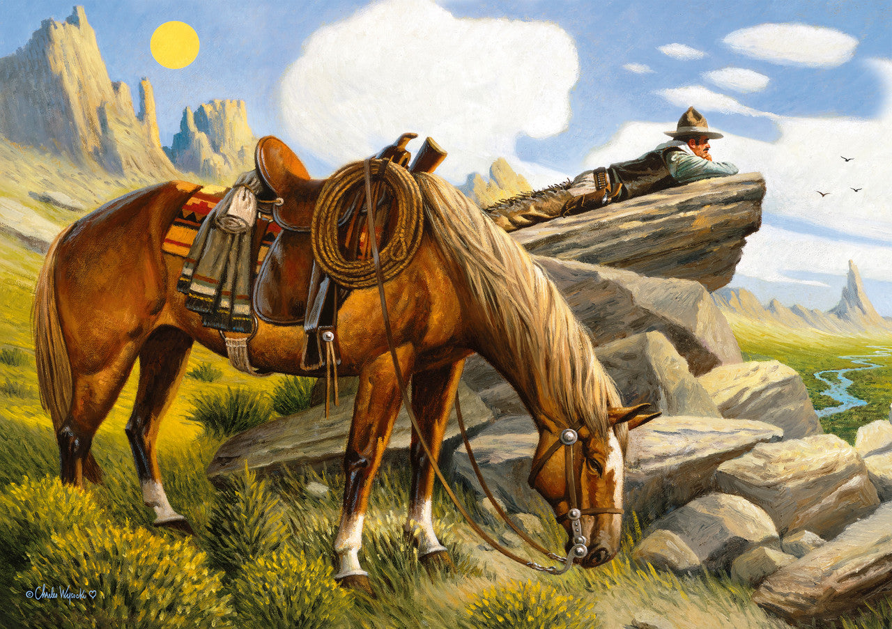Charles Wysocki: Thinking About Amanda 300 Piece Puzzle