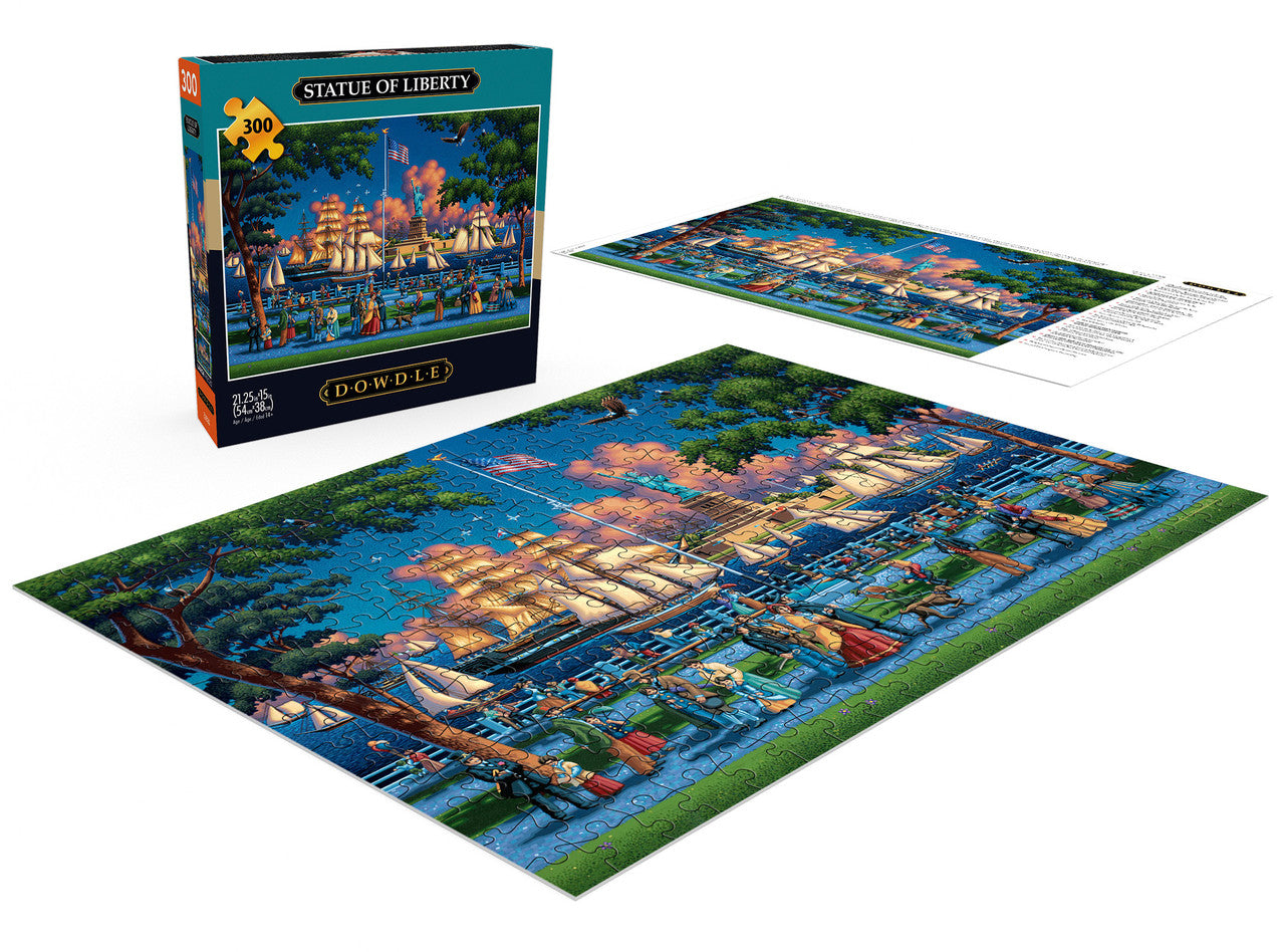 Eric Dowdle: Statue of Liberty 300 Piece Puzzle