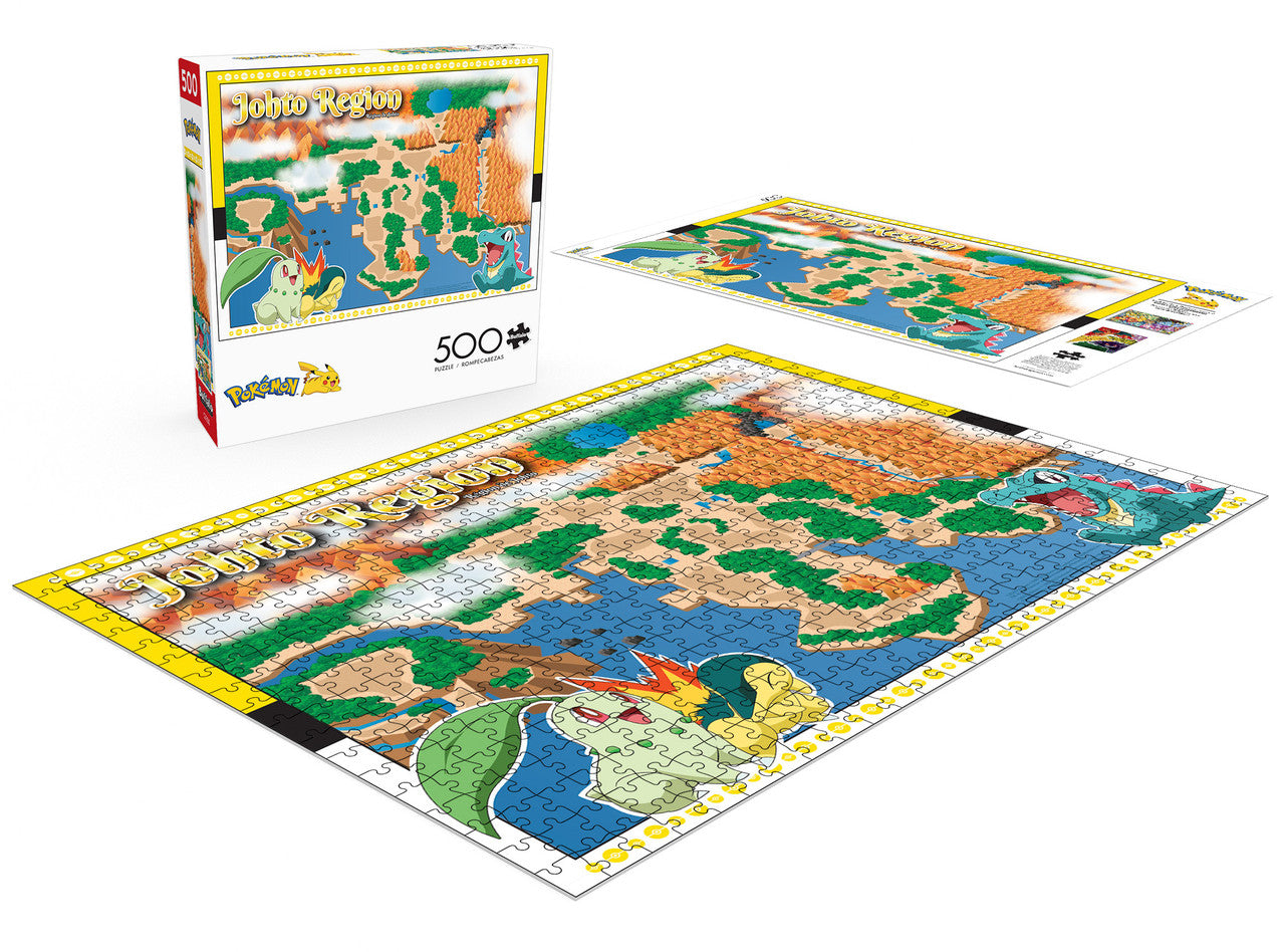 Pokemon - Johto Region 500 Piece Puzzle