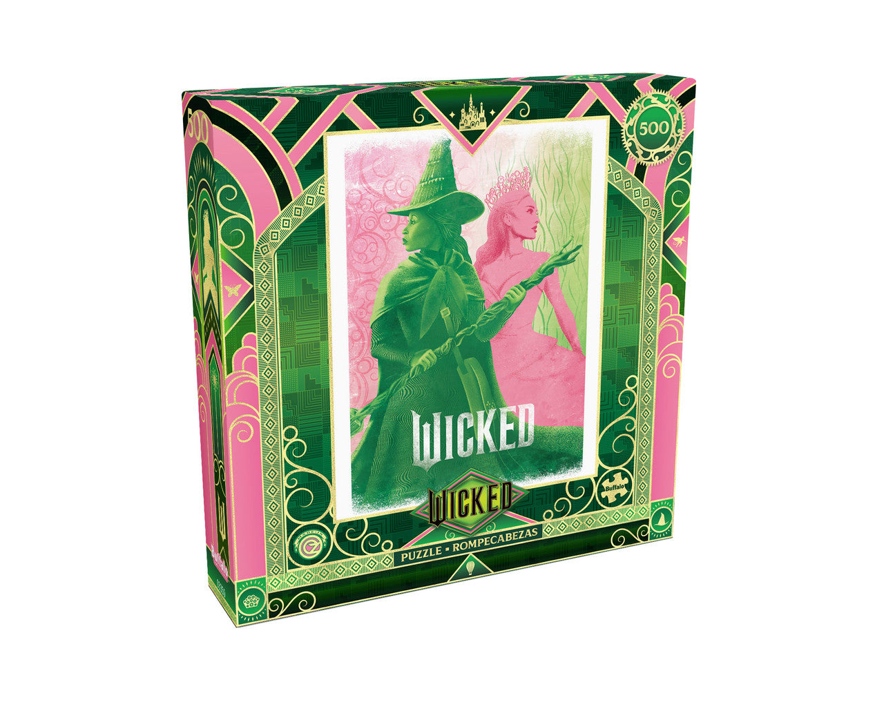 Pink Goes Good with Green (Wicked) 500 Piece Puzzle