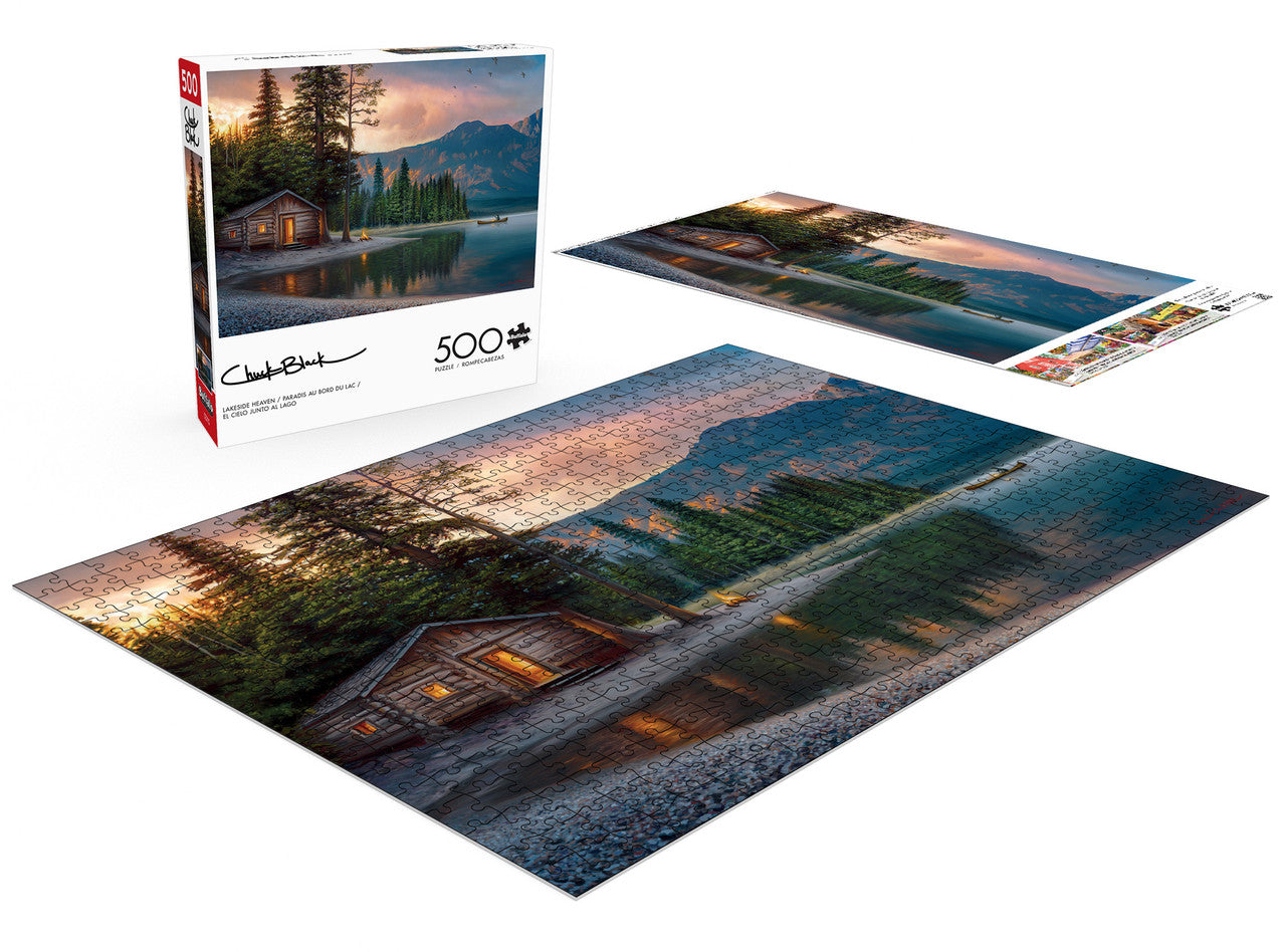 Chuck Black: Lakeside Heaven 500 Piece Puzzle