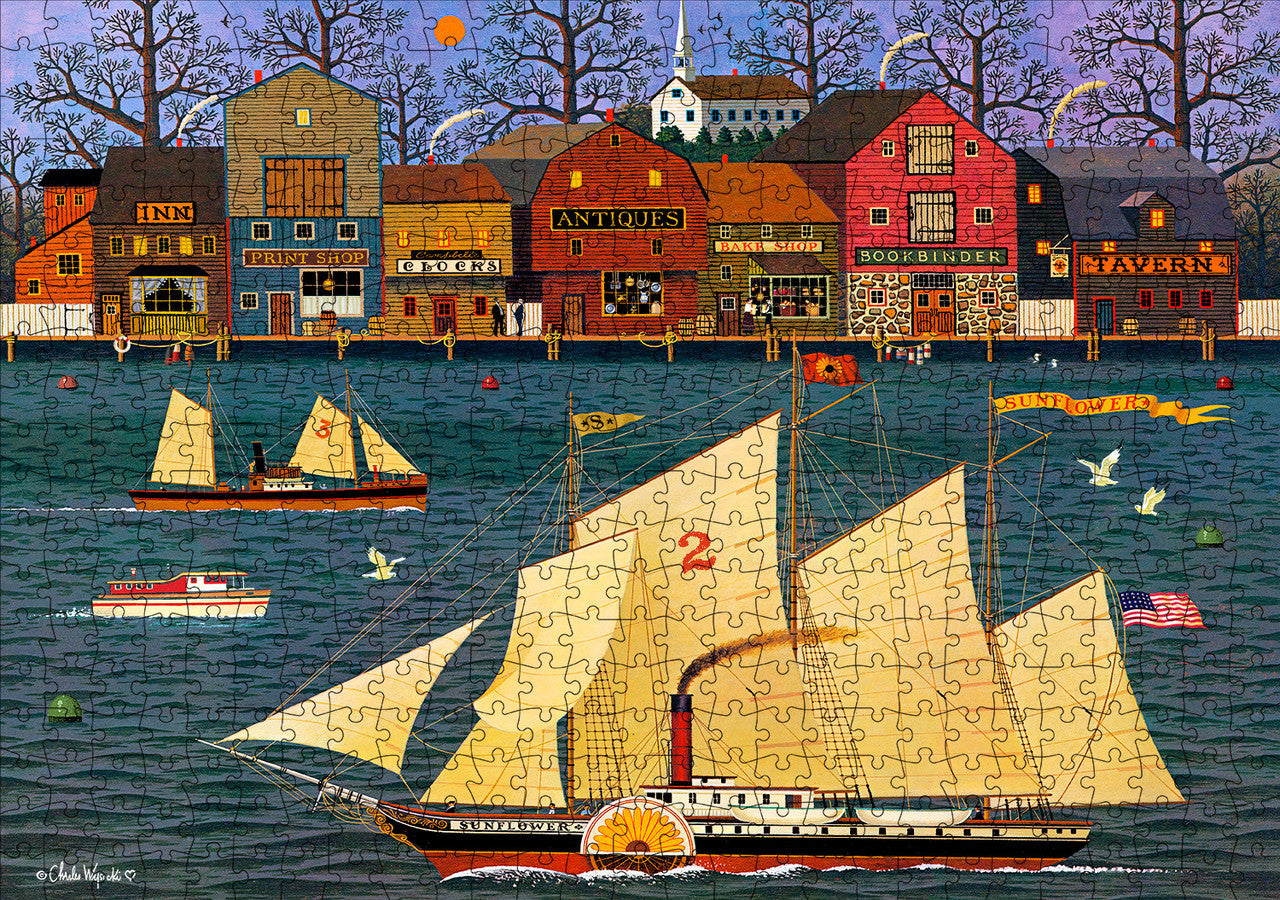 Chares Wysocki: AMERICANA - The Sunflower 500 Piece Puzzle