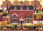 Charles Wysocki AMERICANA: Benjamin's Music Store 500 Piece Puzzle