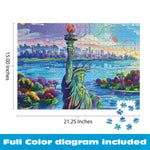 AMERICANA: Celebrate Liberty 500 Piece Puzzle