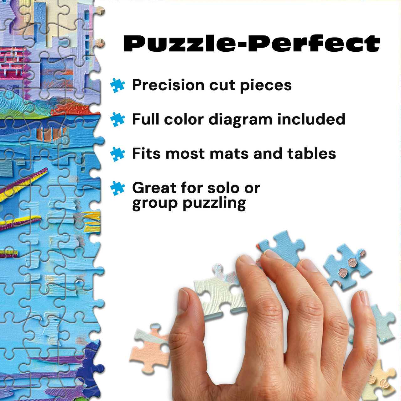 AMERICANA: Celebrate Liberty 500 Piece Puzzle