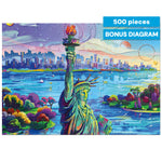 AMERICANA: Celebrate Liberty 500 Piece Puzzle