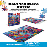 AMERICANA: Mount Rushmore 500 Piece Puzzle