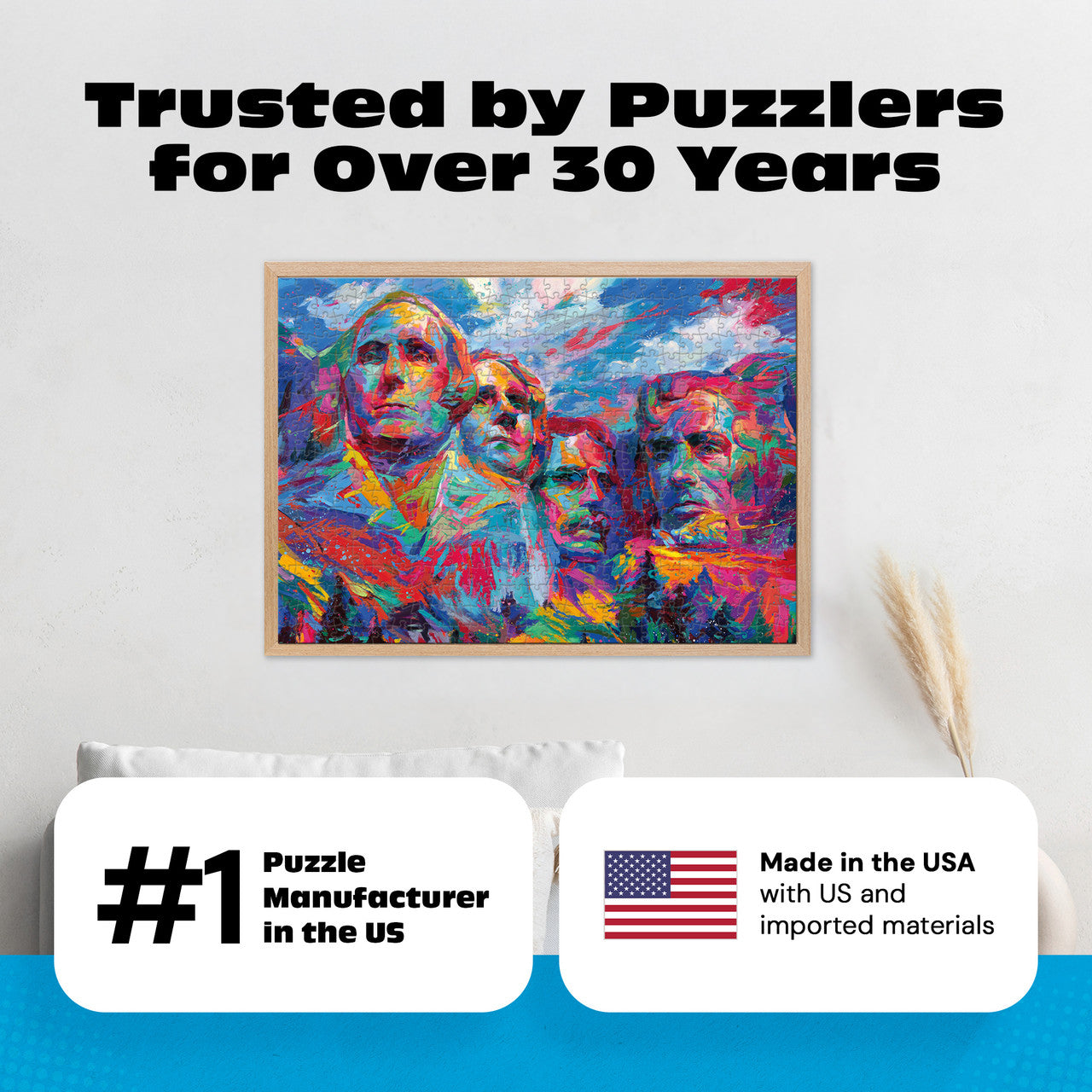 AMERICANA: Mount Rushmore 500 Piece Puzzle