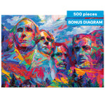 AMERICANA: Mount Rushmore 500 Piece Puzzle