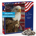 AMERICANA: Magnificent Freedom 500 Piece Puzzle