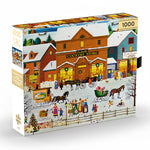 Charles Wysocki: Cauldwell's Country Store - 1000 Piece Jigsaw Puzzle - Premium Gold Collection
