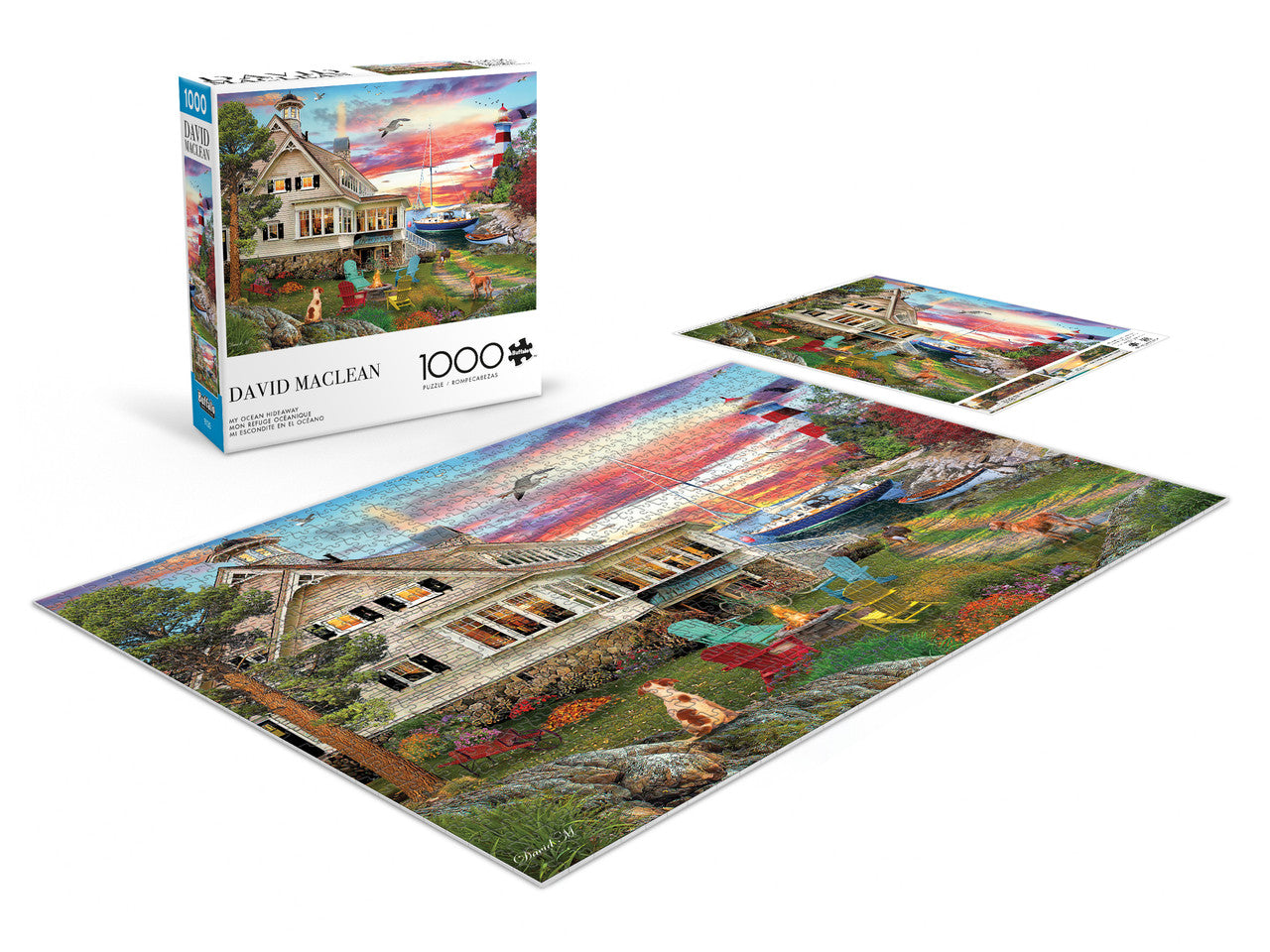 David Maclean: My Ocean Hideaway 1000 Piece Puzzle