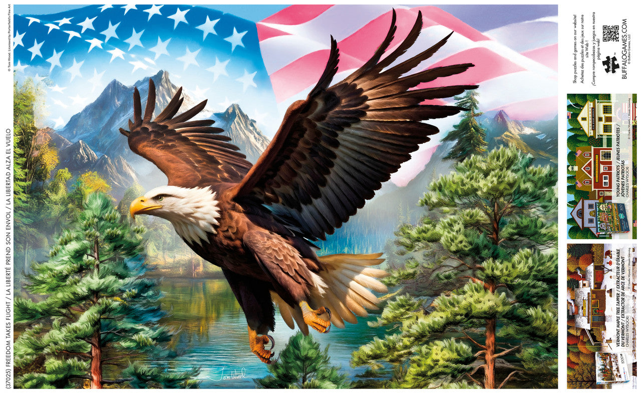 AMERICANA: Freedom Takes Flight 500 Piece Puzzle