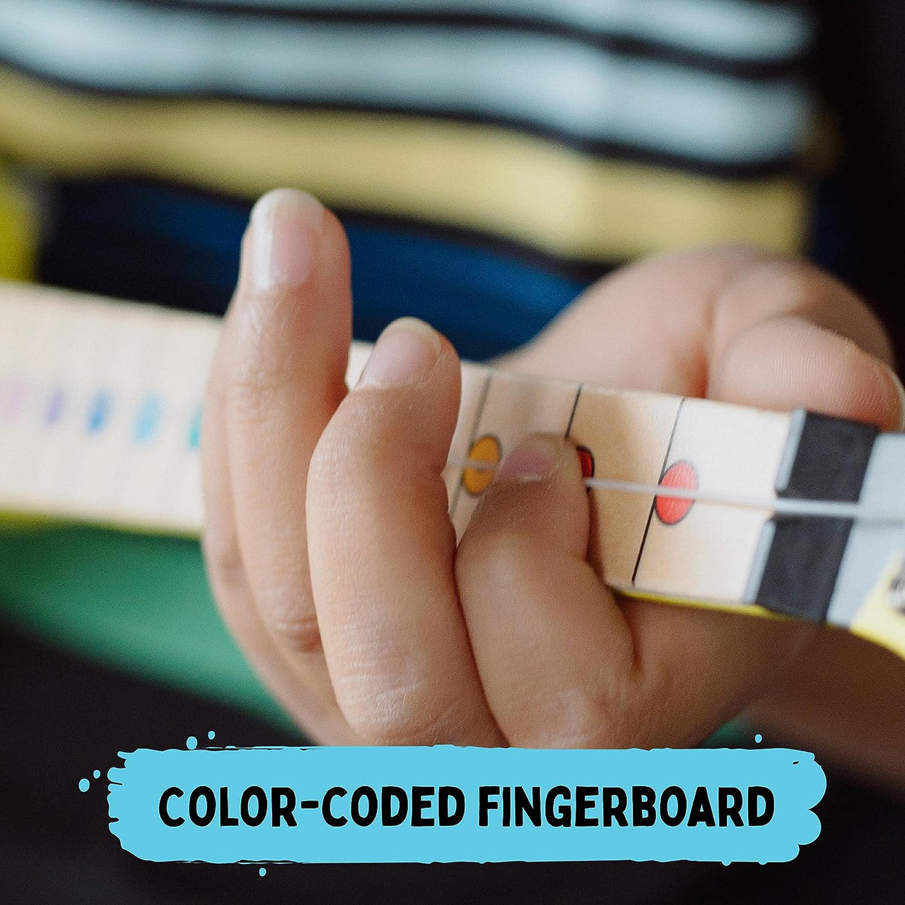 Tinkertar  - Pizza Guitar - 1 Stringed Guitar for Kids: Intro to Music
