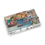 Ceaco Disney Mickey and Minnie in Italy by Thomas Kinkade Studios 1000 Piece Jigsaw Puzzle - Silver Select Edition