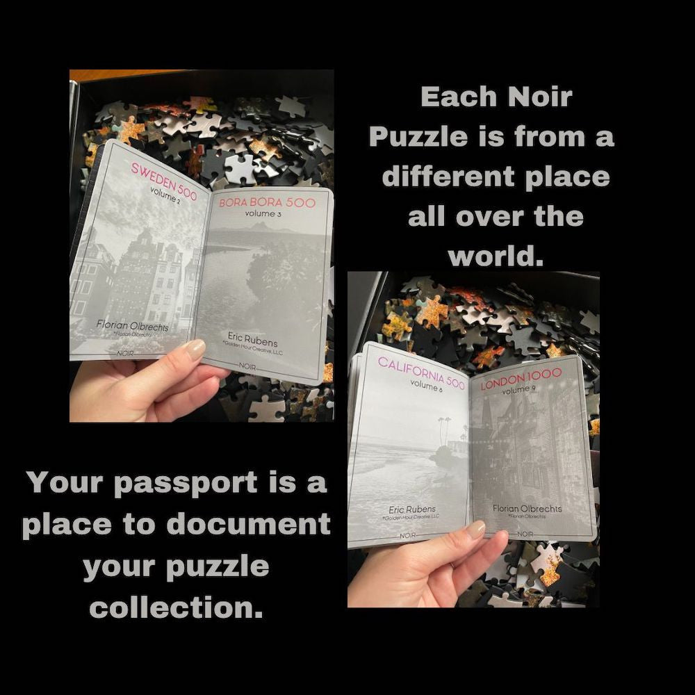 London 1000 Piece Jigsaw Puzzle - NOIR Puzzles