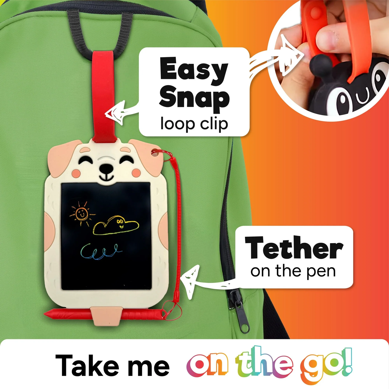 Scribble Pals Owl Portable Doodle Tablet for Children: Boogie Board™
